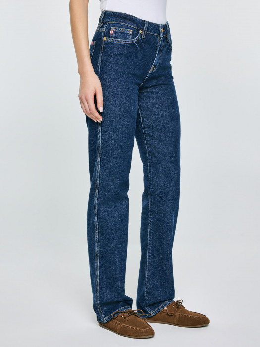 Dámske straight fit džínsy MYRRA 545